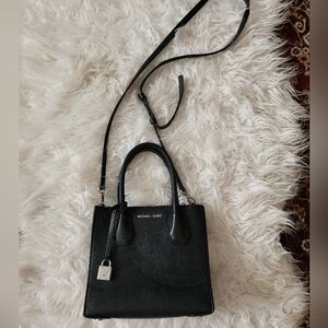 Michael Kors Small Mercer Pebbled Leather Tote Bag